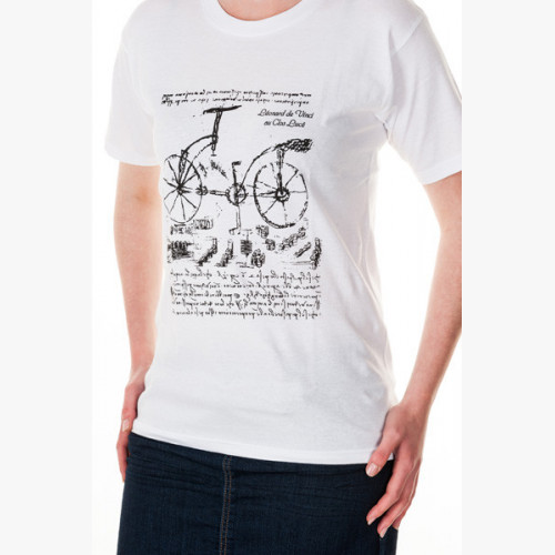 da vinci bicyclette tee shirt